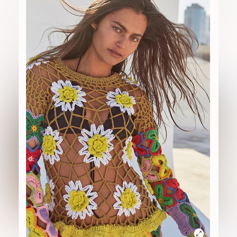 CeliaB Galena Floral Crochet Dress - Picture 3 of 9